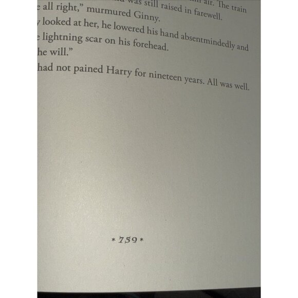 Harry Potter and The Deathly Hallows 1st USA Edition 1st Impression ERRORS - Picture 7 of 11